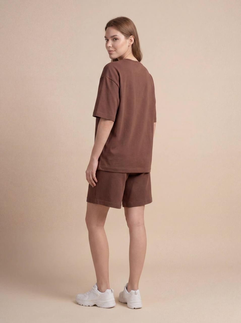 костюм с шортам,шорты трикотажные,шорты повседневные,женские шорты,женский костюм с шортами