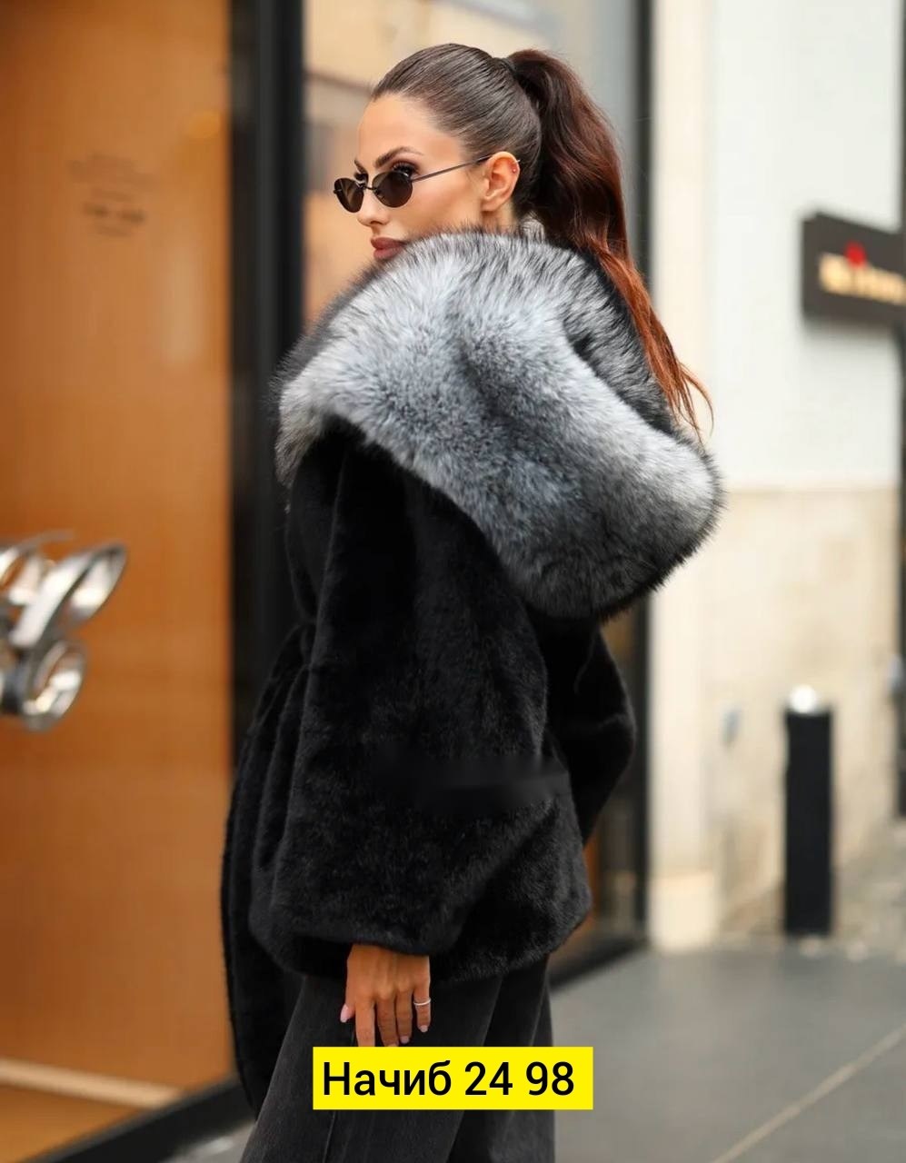 шуба искусственная женская,шубы женские,шуба из эко меха,норковая шуба автоледи графит,норковая шуба с капюшоном
