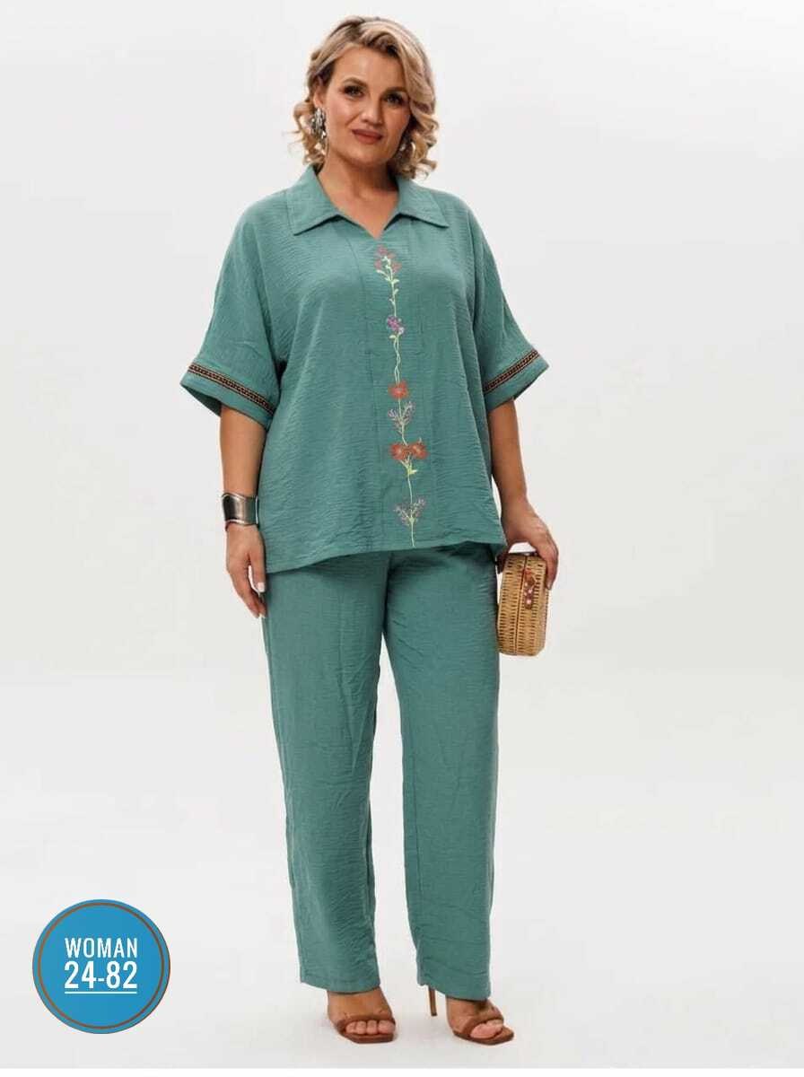 брючные костюмы для женщин стильные,костюм брючный,летний брючный костюм женский,брючный костюм michel chic 1337,комплект брючный