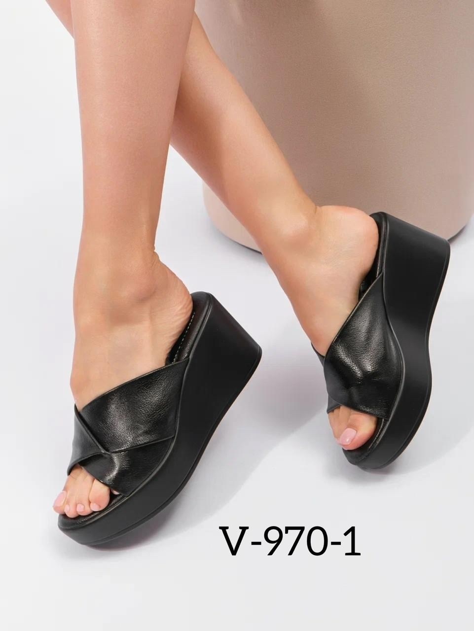 , женская,сабо на танкетке,женские шлепанцы,шлепки чёрные на танкетке респект