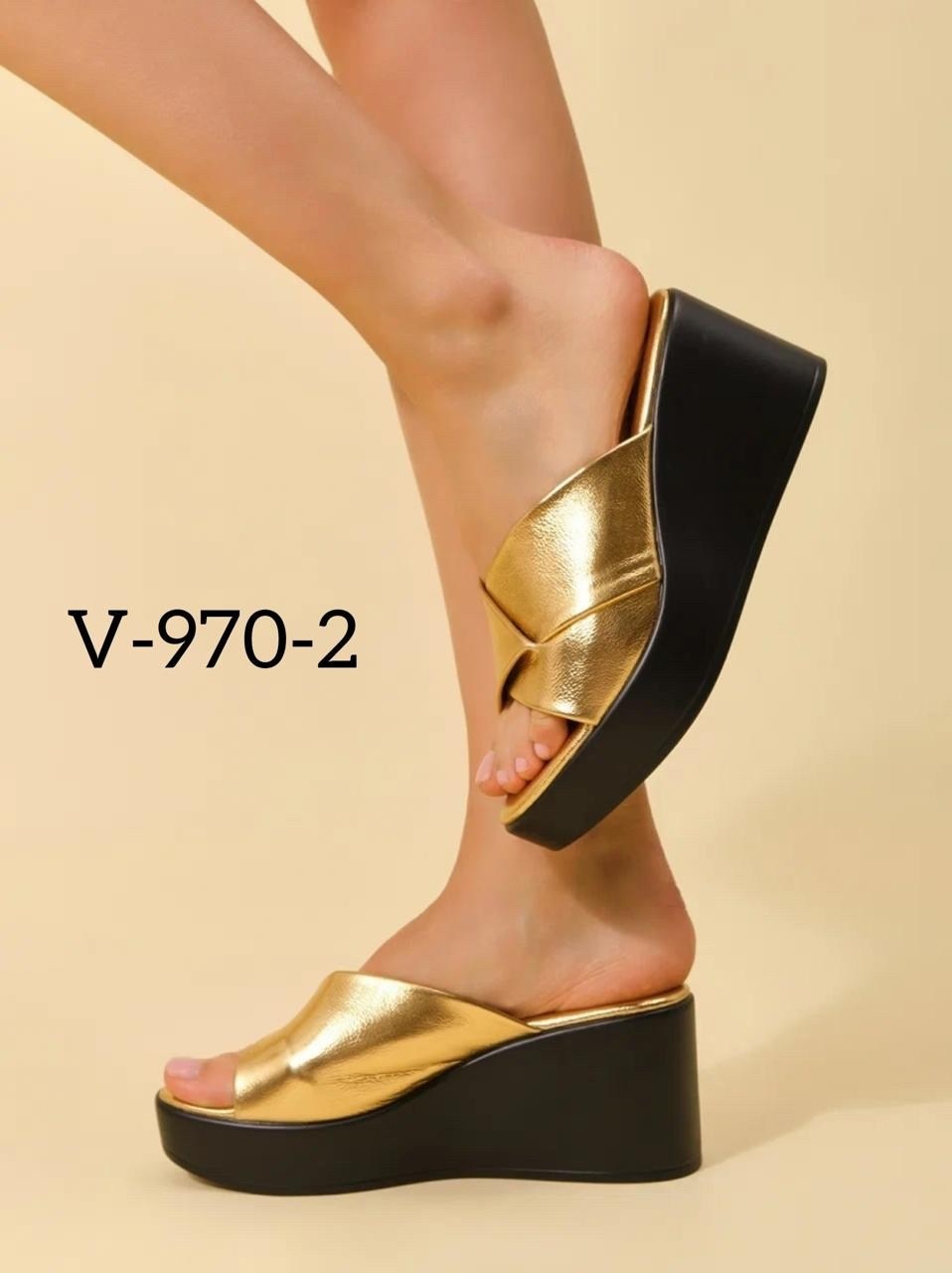 , женская,сабо на танкетке,женские шлепанцы,шлепки чёрные на танкетке респект