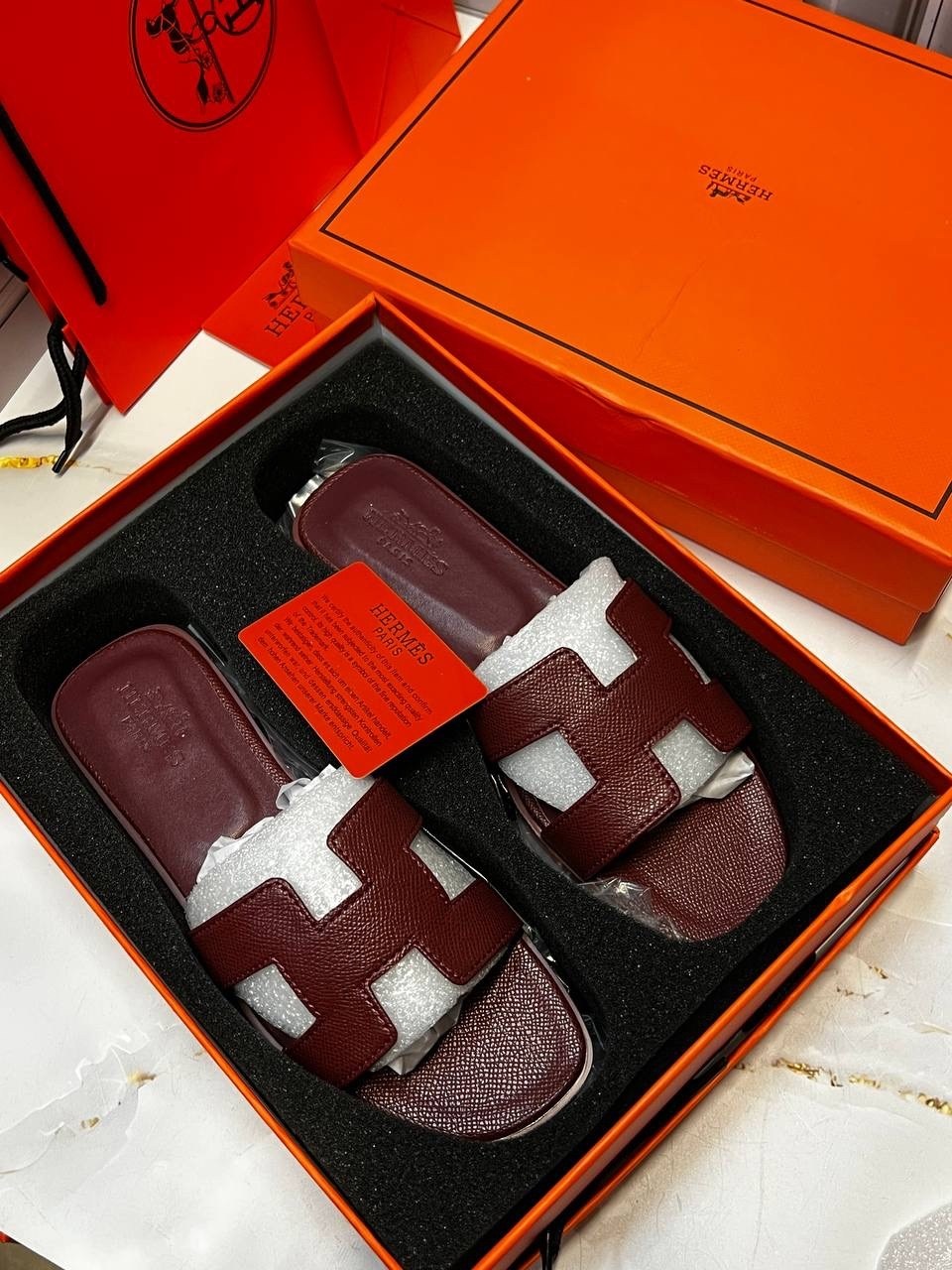 шлепки эрмес,,шлепки эрмес оран,шлепки хермес оран,шлепанцы женские