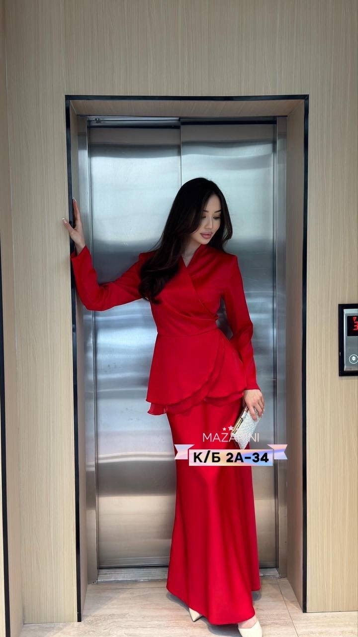 шелковый костюм двойка с юбкой макси by rumi,женский костюм,блуза с атласа,,наряд