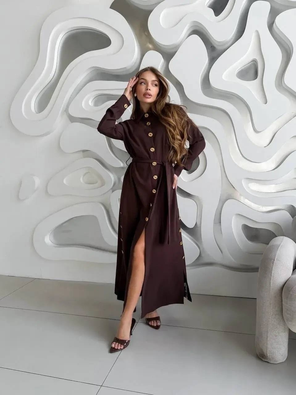 платье-рубашка,платье рубашка из льна,платье,модное платье,платье-рубашка длинное изо льна