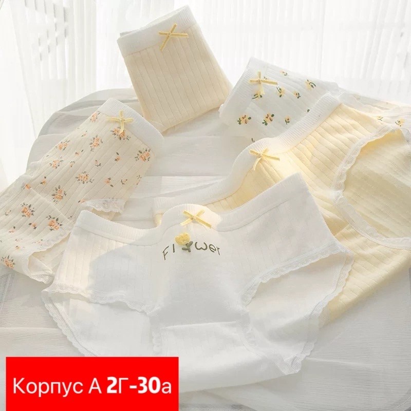 женское хлопковое нижнее белье,хлопковые трусики,комплект трусов,нижнее белье для девочки,женские хлопковые трусы