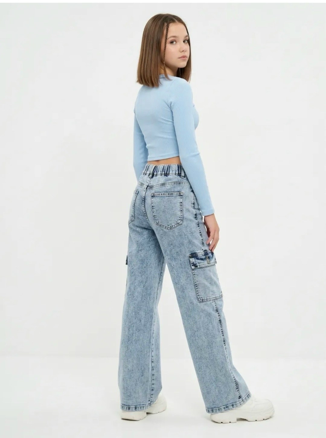 женские джинсы,джинсы для девочки,джинсы широкие,голубые джинсы,джинсы широкие женские