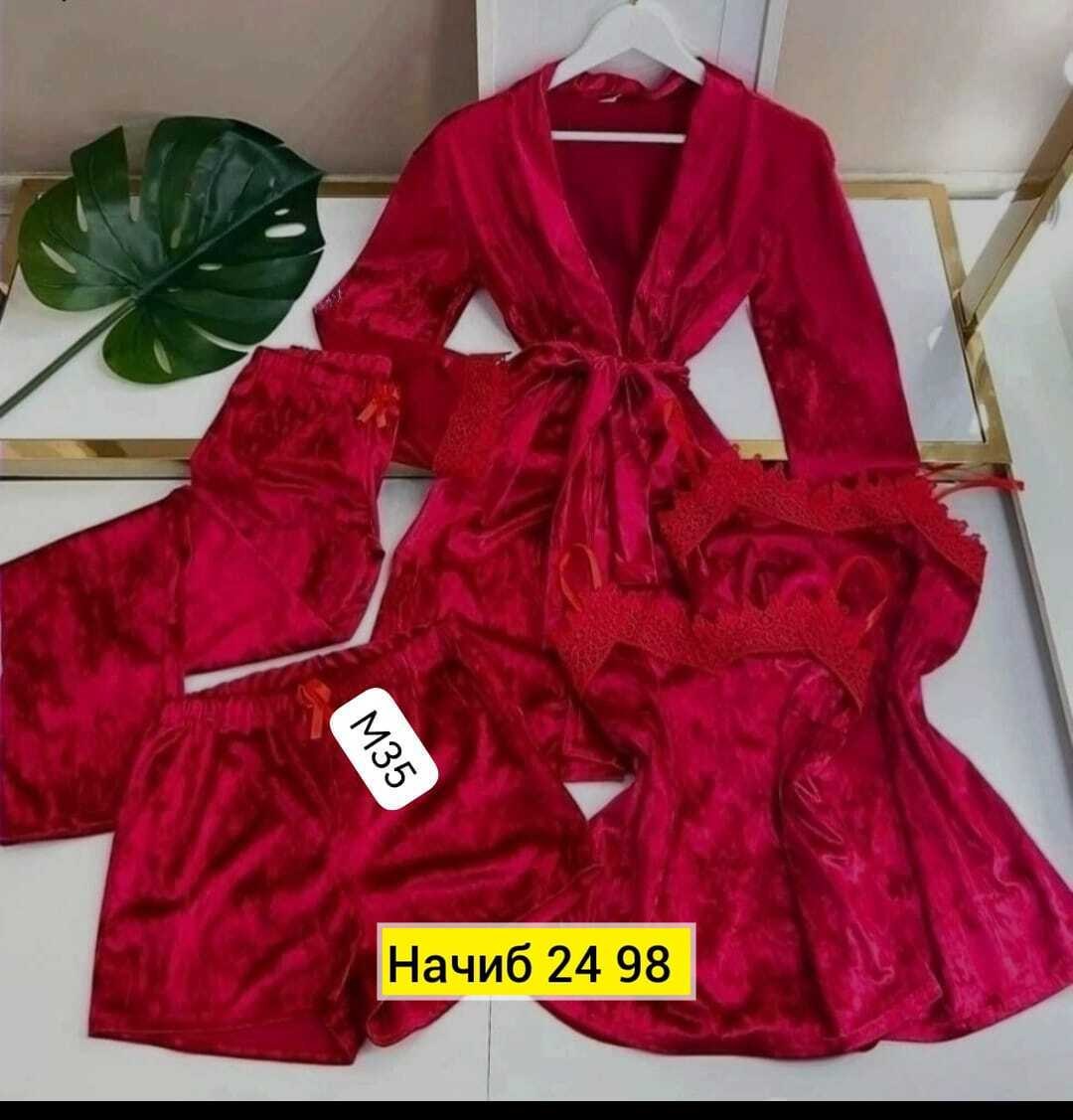 пижама красный бархат,пижама женская велюр,комплект велюровый тройка пижама,пижама женская атласная,пижама велюр