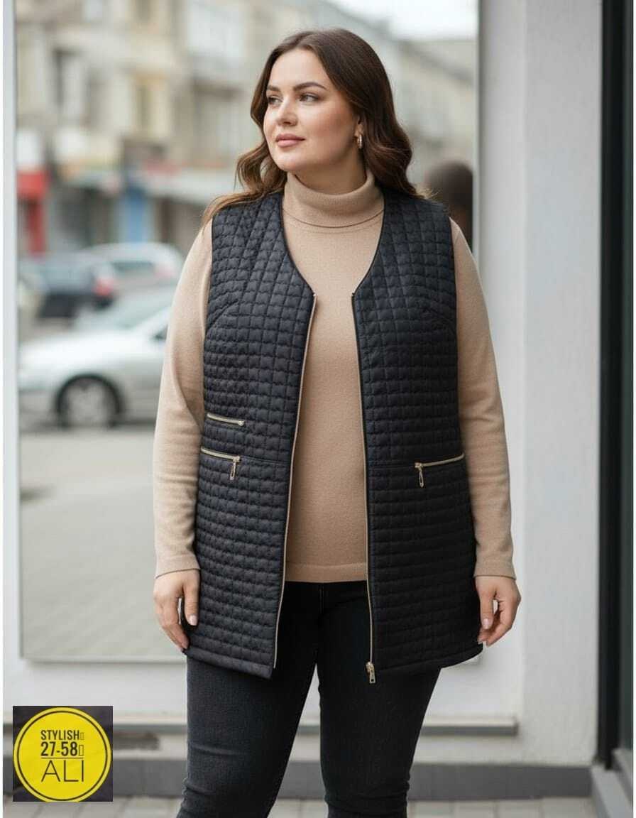 жилет большие размер,стеганые жилеты женские длинные,жилетка женская,жилет женский,жилет