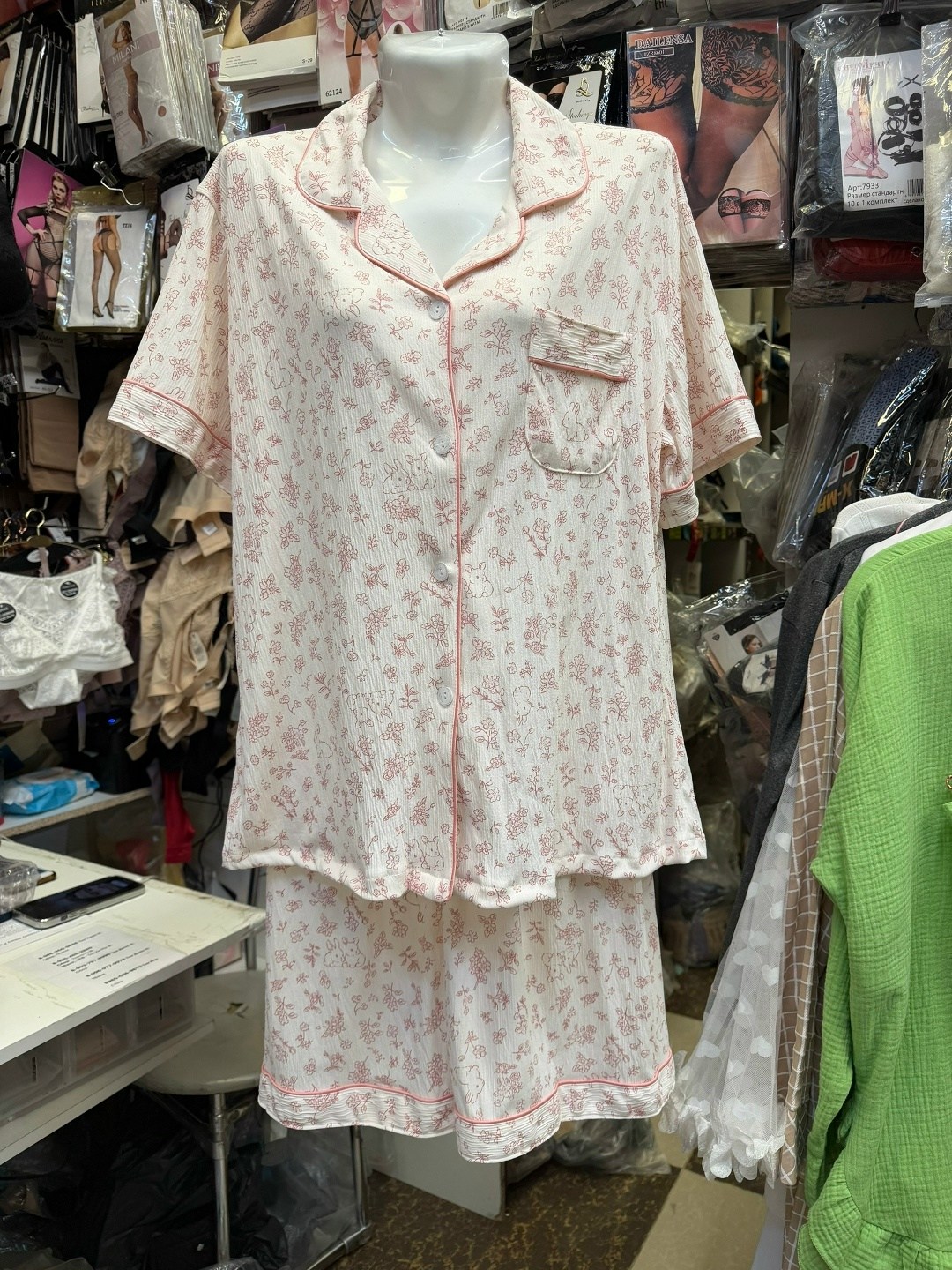 женские пижамы,женские пижамные комплекты,комплект женской пижамы,комплект пижама,пижама женская муслиновая со штанами и рубашкой