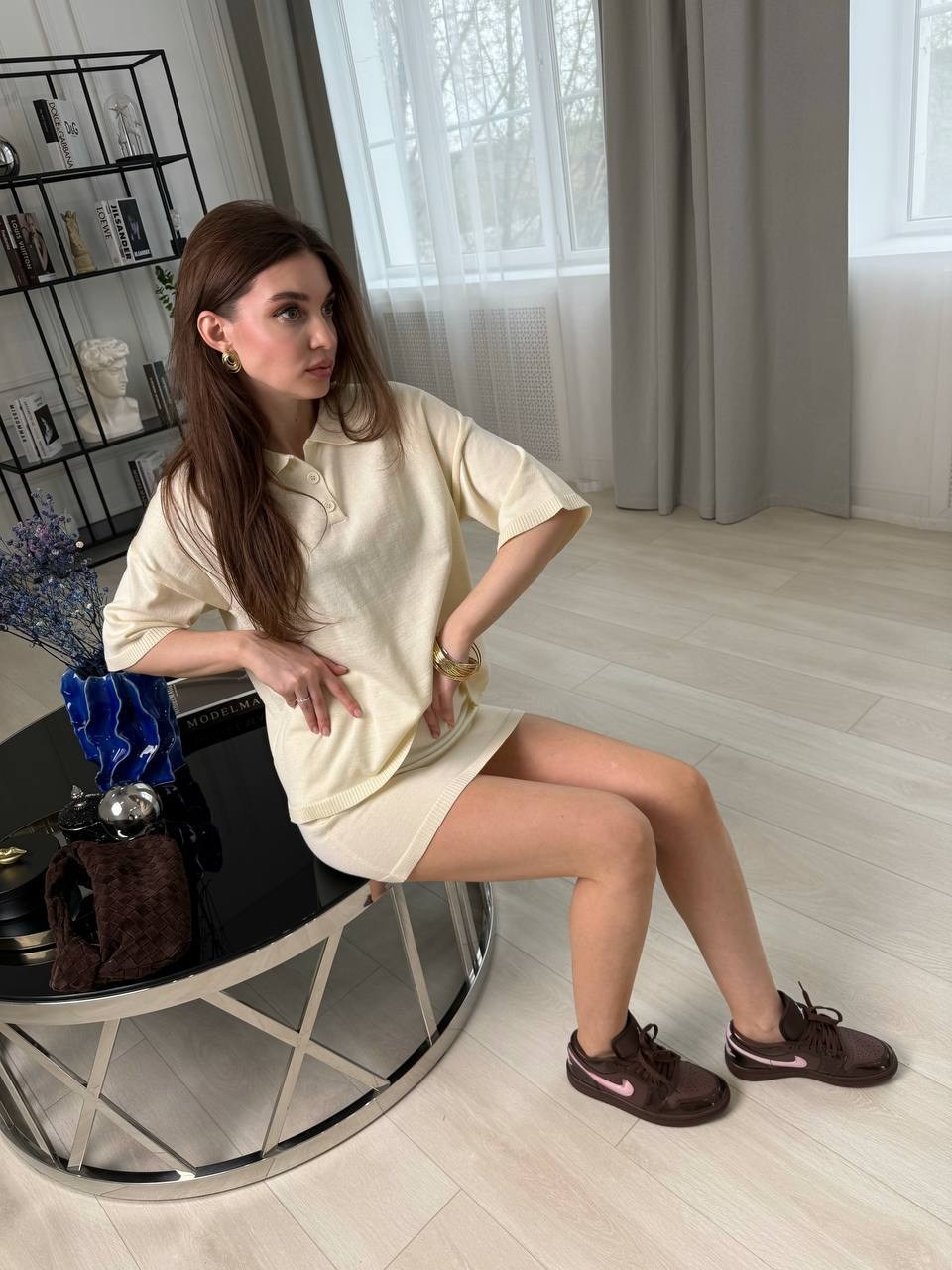 стильные костюмы,костюм с юбкой,костюм женский,костюм женский с юбкой,костюм свитшот с юбкой