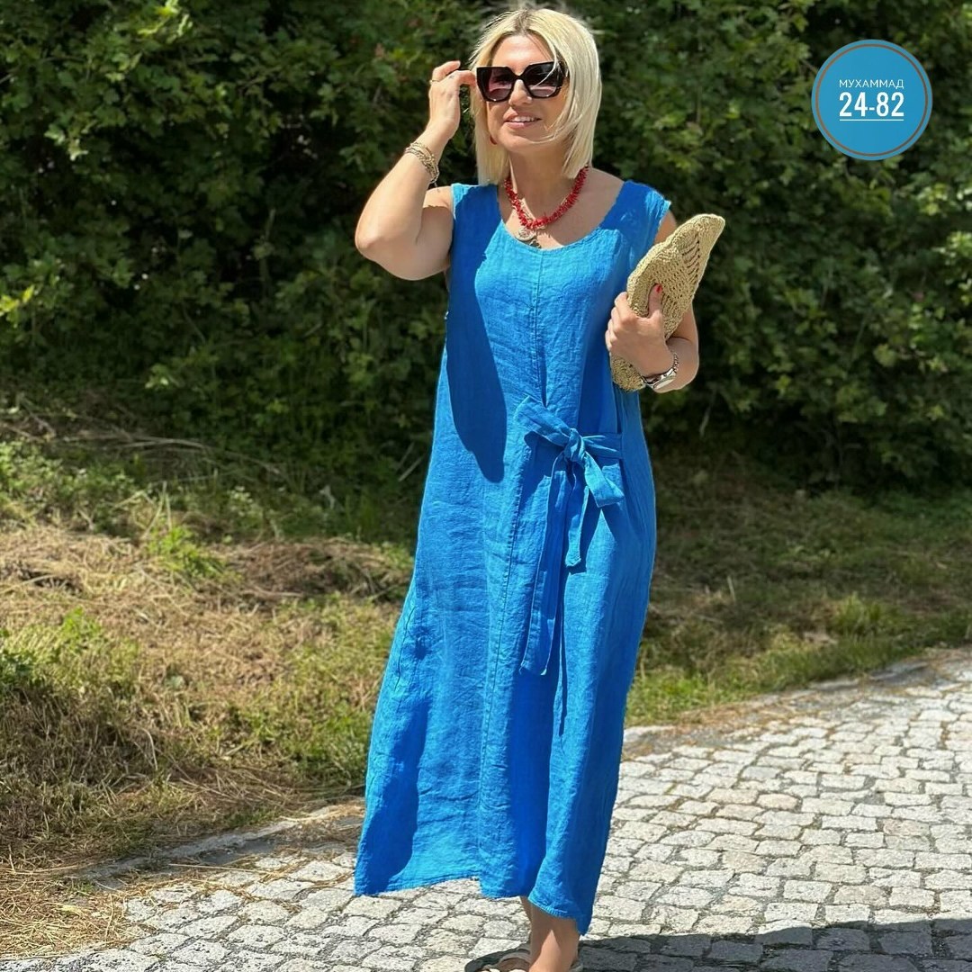 платье летнее бохо,льняное платье летнее,платье простое,платье женской,платье из льна