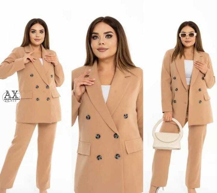 костюм брючный деловой классический,брючный костюм,брючный костюм женский,бежевый брючный костюм,костюм классический брючный