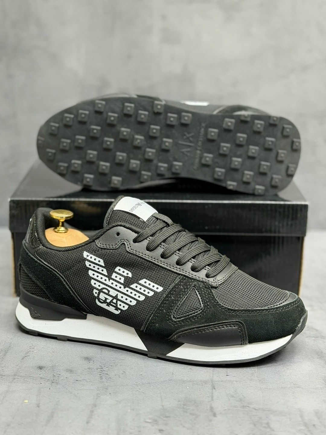 кроссовки emporio armani черный,кроссовки x4x289 xm499 emporio armani черный,кроссовки armani мужские,кроссовки emporio armani,кроссовки