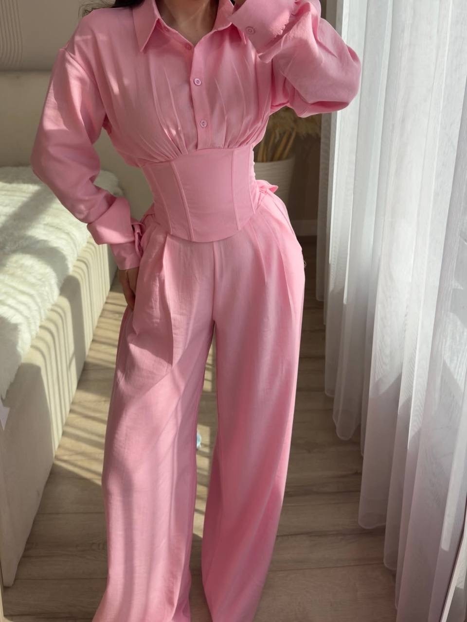 костюм,стильные наряды,широкие брюки