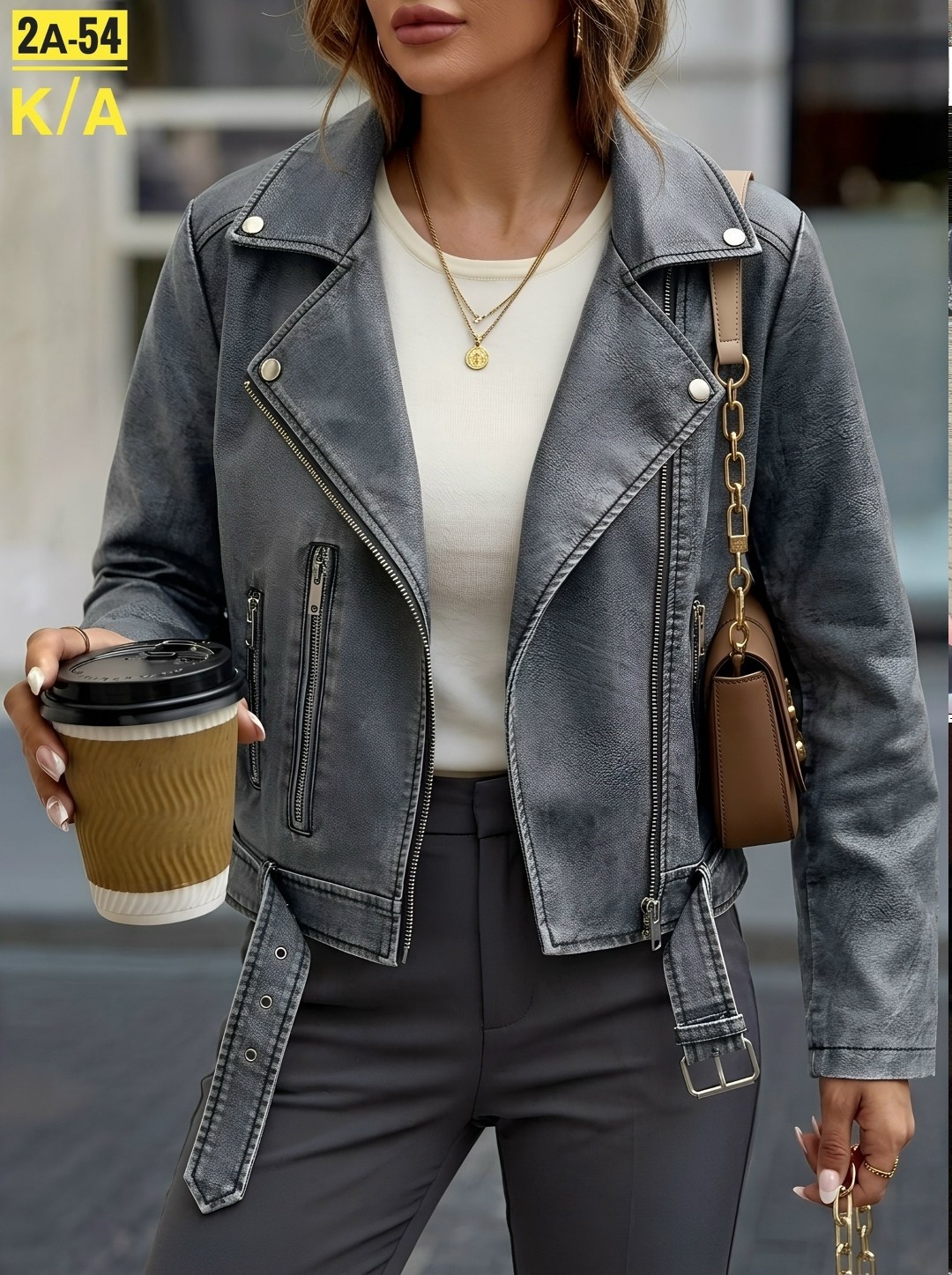 куртка косуха,серая косуха,женская куртка косуха,женская косуха,кожаная куртка косуха