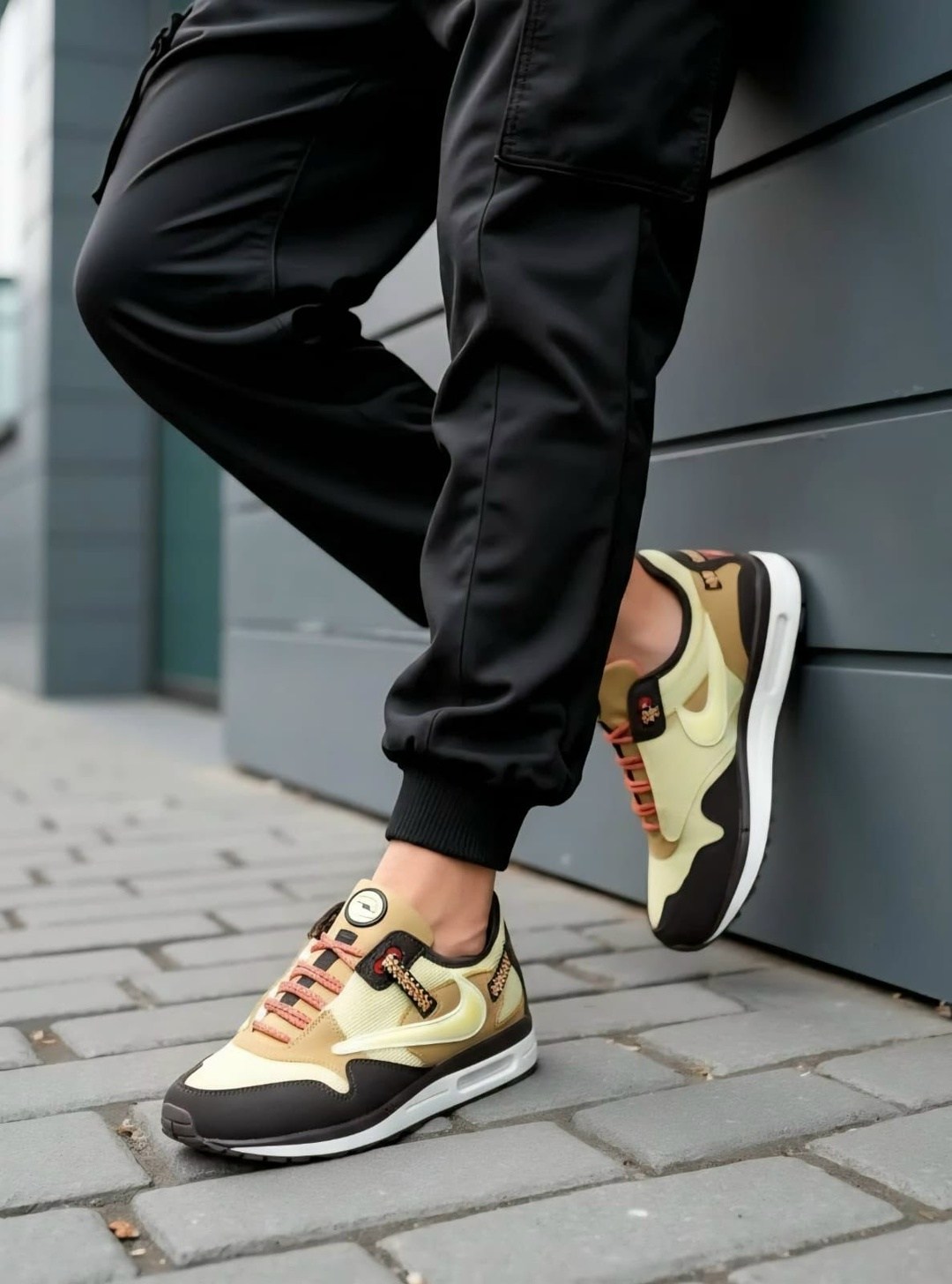 nike air max 1 travis scott cactus jack,nike air max 1 travis scott cactus jack baroque brown,travis scott x nike air max 1,кроссовки,кроссовки nike air max 1 x travis scott