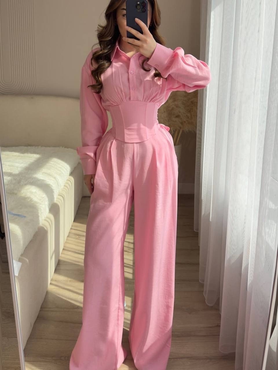 костюм,стильные наряды,широкие брюки