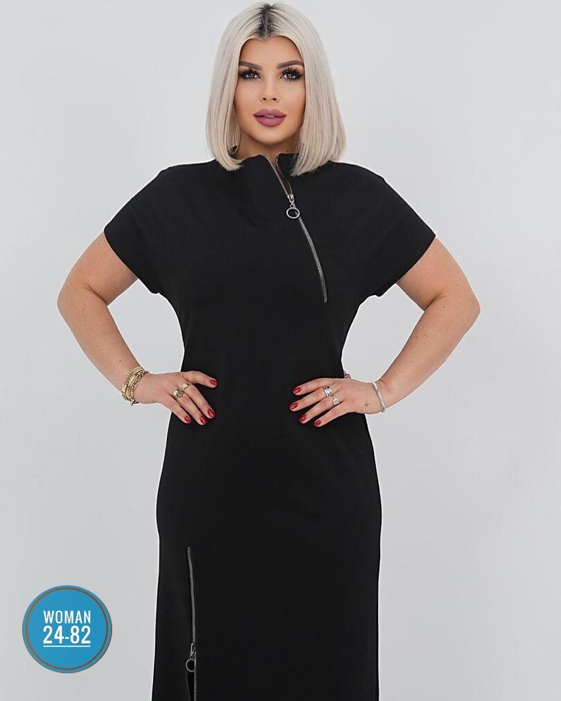 платье вечернее трикотаж нарядное праздничное blustyle 307210183,платье,платье для женщин,платье черное,женское платье