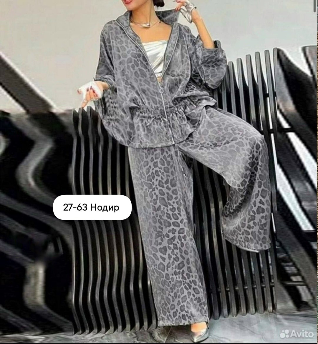 женский костюм,костюм с брюками,повседневные свободные леопардовые бархатные пальто на молнии и брюки,брючный костюм женский,костюм двойка женский