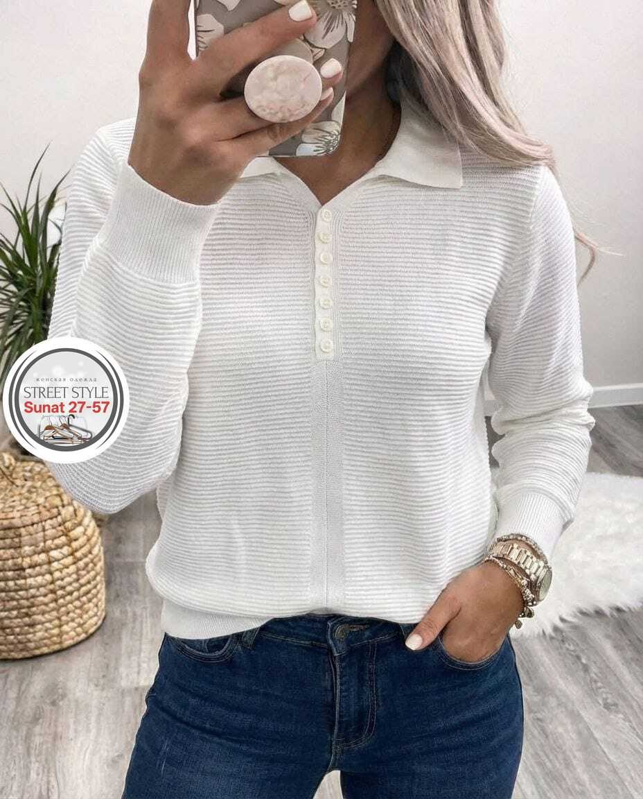 кофта женская,свитер женский,вязаные свитера женские,пуловер женский,свитер с горлом на молнии оверсайз kk fashion