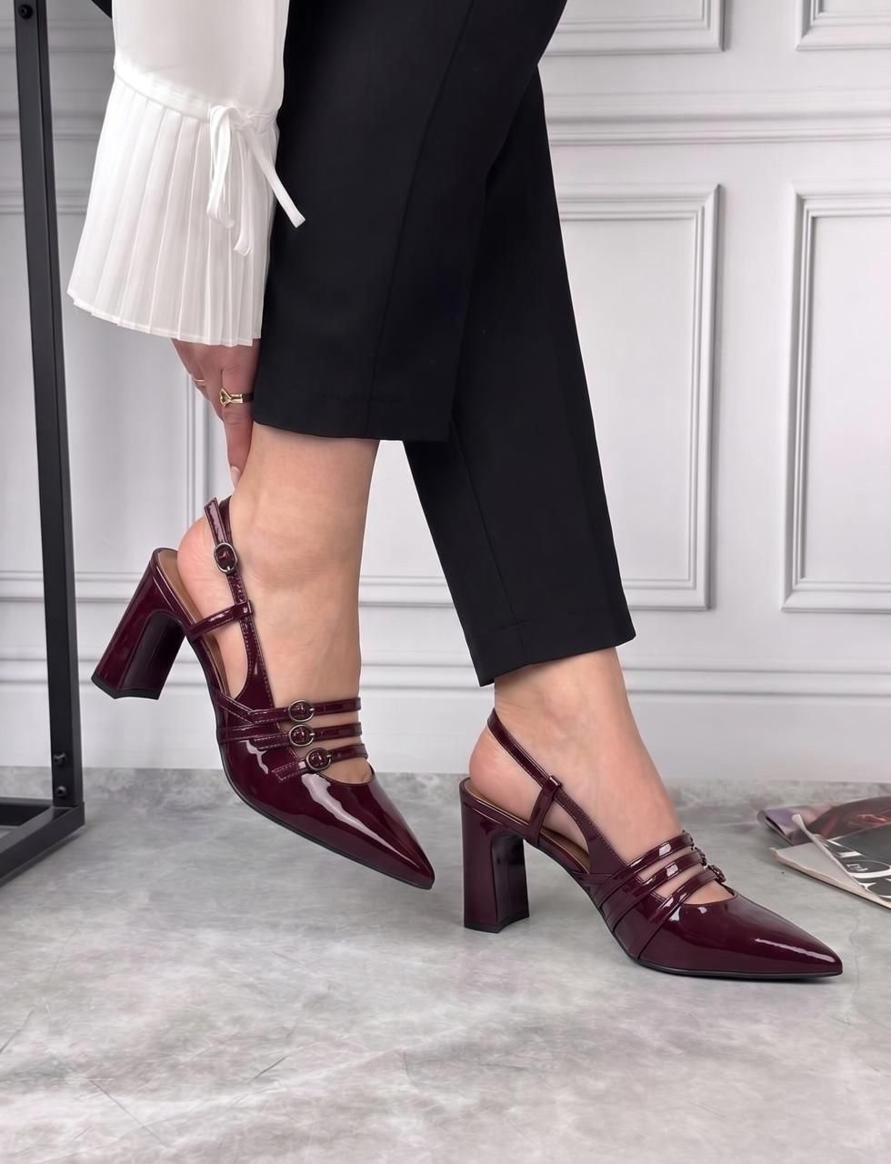 женские бордовые туфли на шпильке из лакированной кожи,босоножки женские,женская ,бордовые туфли,женские туфли лодочки