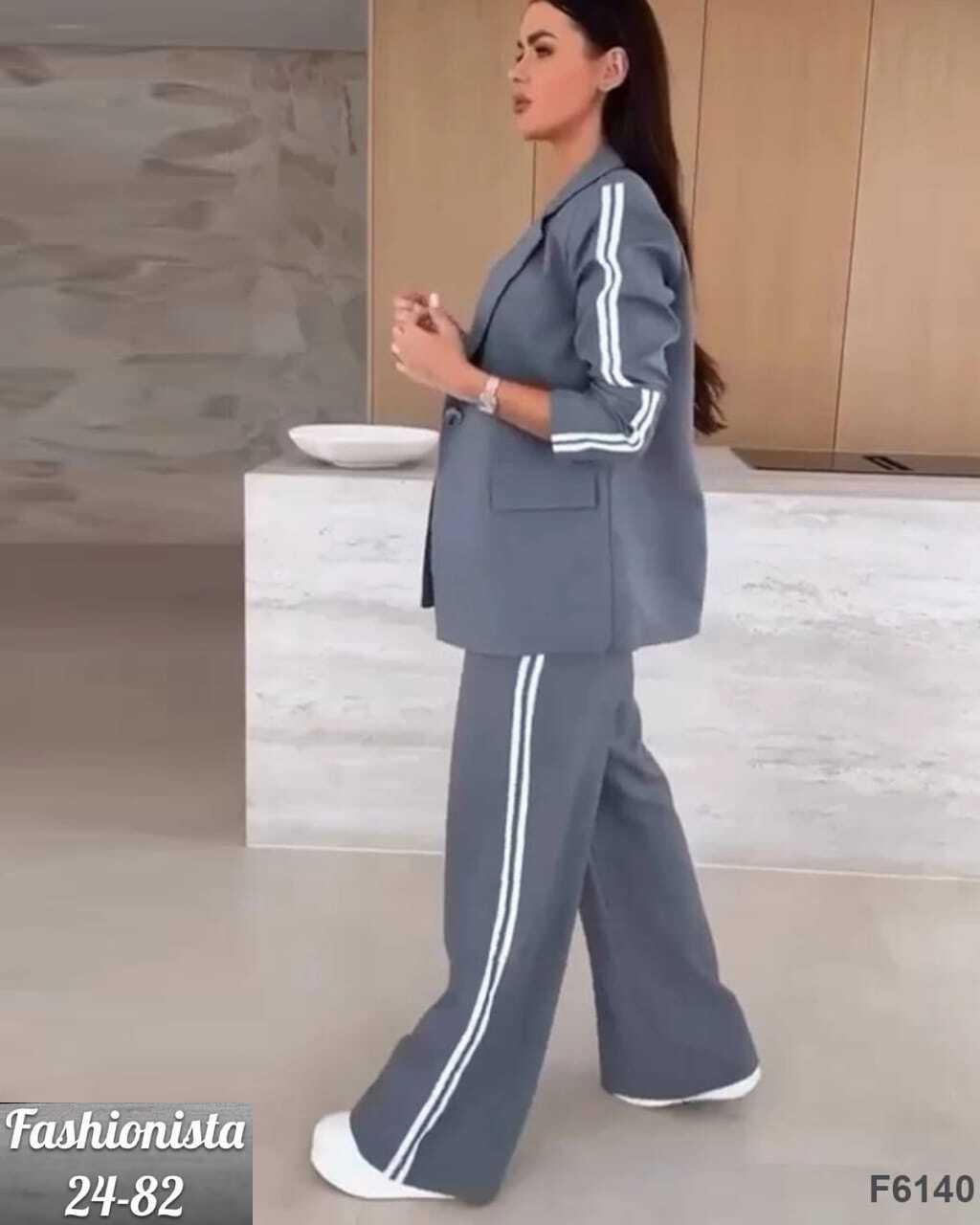 классический женский брючный костюм,костюм женский с полосками,костюм женский двойка в сером цвете,брючный костюм женский,классический брючный костюм двойка