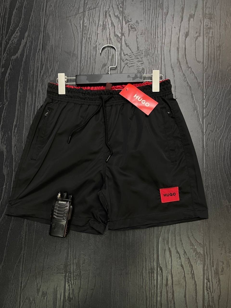 шорты мужские,шорты хуго босс мужские,шорты,шорты hugo,черные шорты