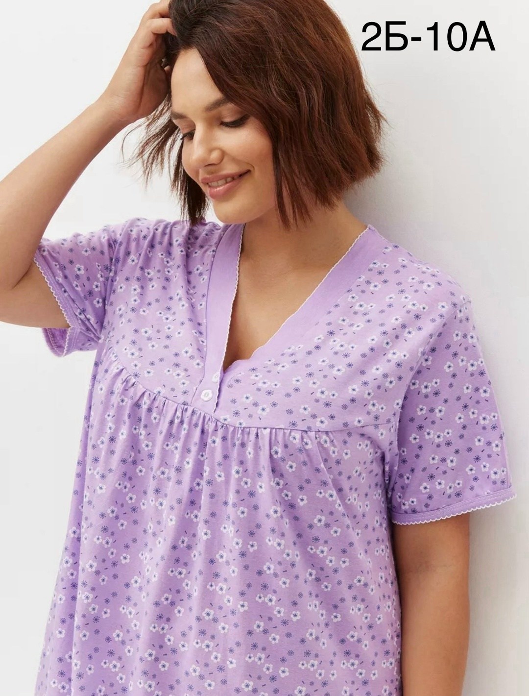 ночная сорочка женская,ночная сорочка хлопок трикотажная mironia,ночная сорочка,ночная сорочка трикотажная хлопок,сорочка женская