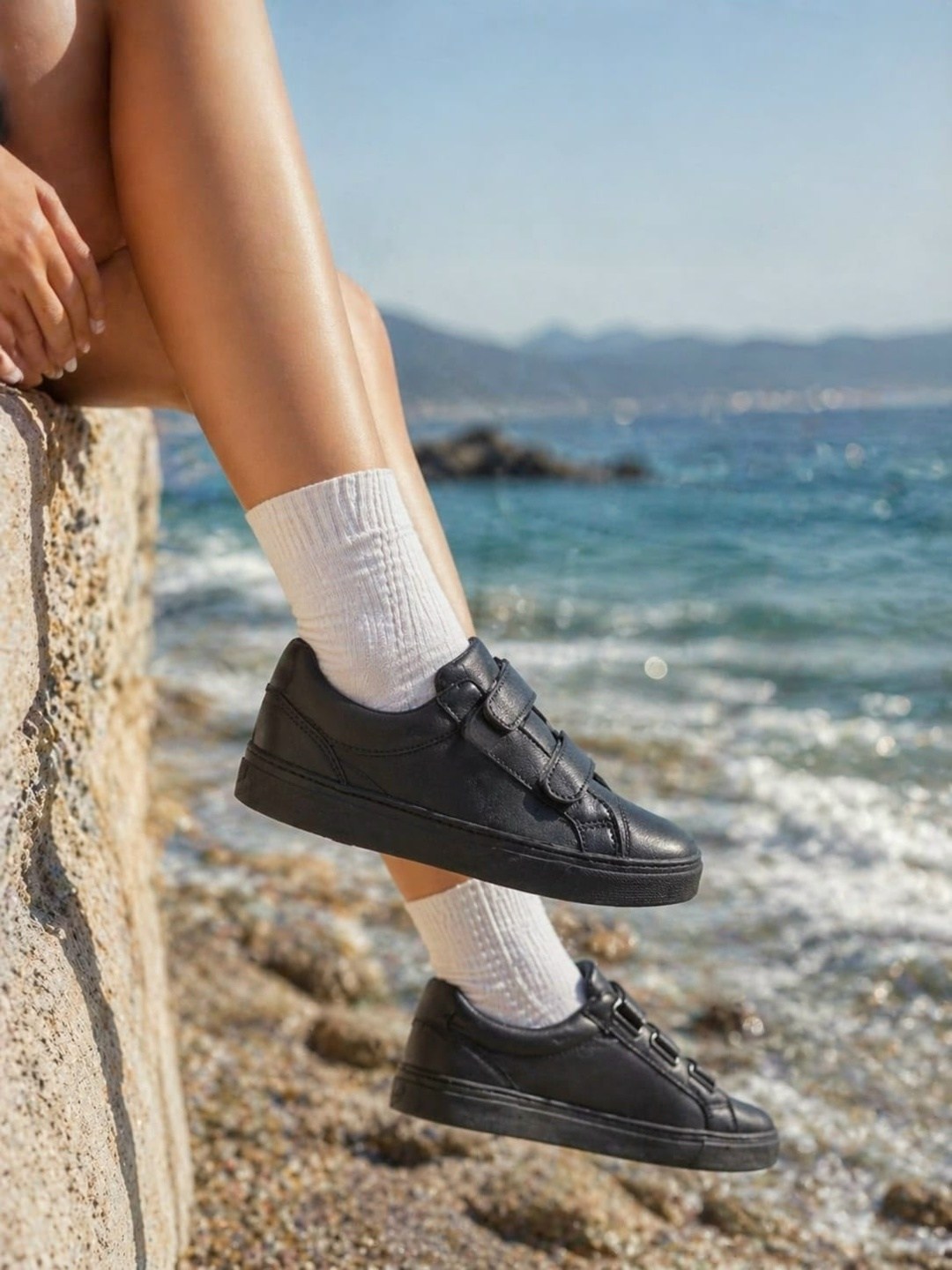 ,обуви,кеды кожаные,кеды на липучках,кеды черные женские