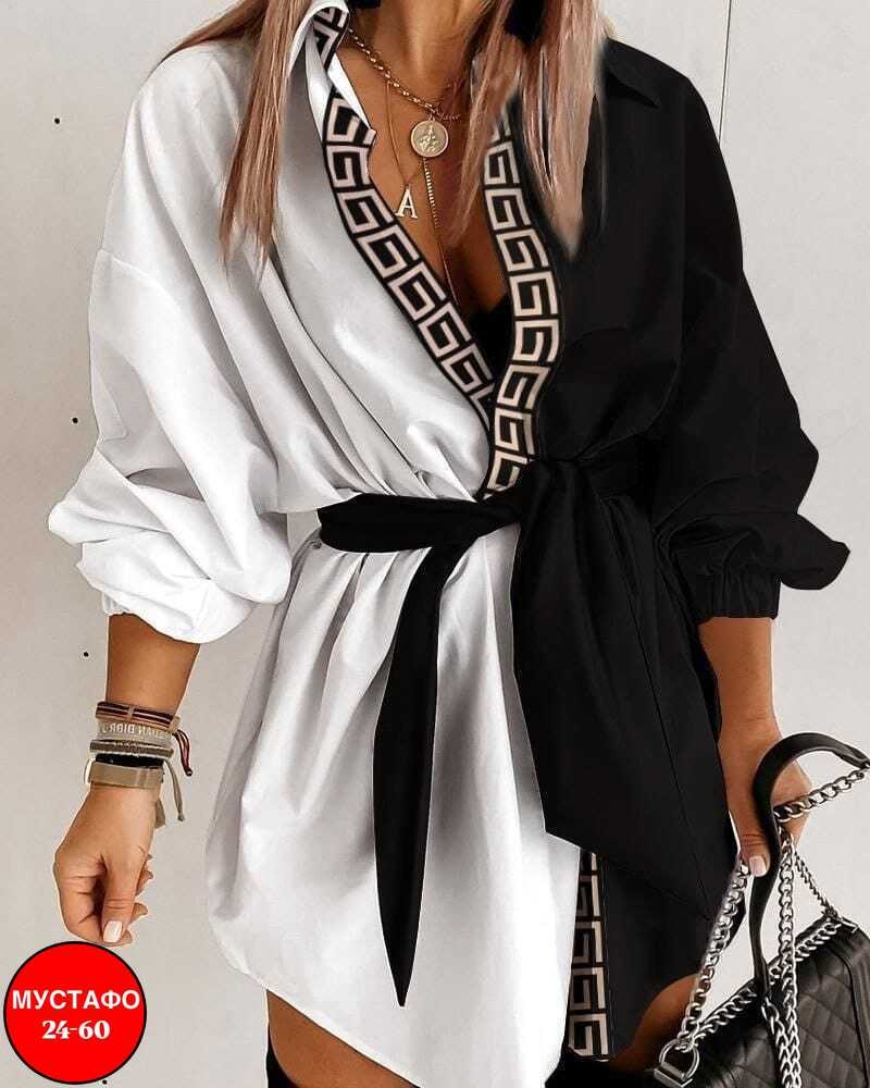 туника рубашка женская,платье рубашка с поясом,белое платье рубашка с черным поясом,платье женское с поясом,женское платье рубашка