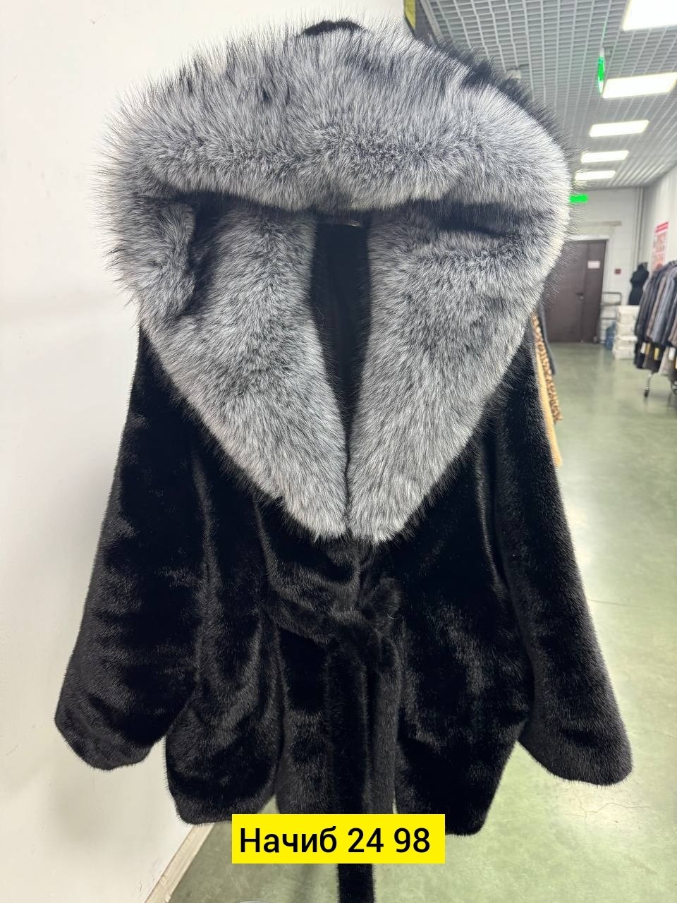 шуба искусственная женская,шубы женские,шуба из эко меха,норковая шуба автоледи графит,норковая шуба с капюшоном