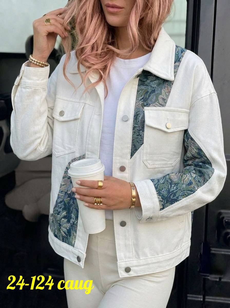 джинсовая куртка,женская джинсовая куртка,куртка с принтом джинсовая,джинсовка комбинированная женская,джинсовая курточка