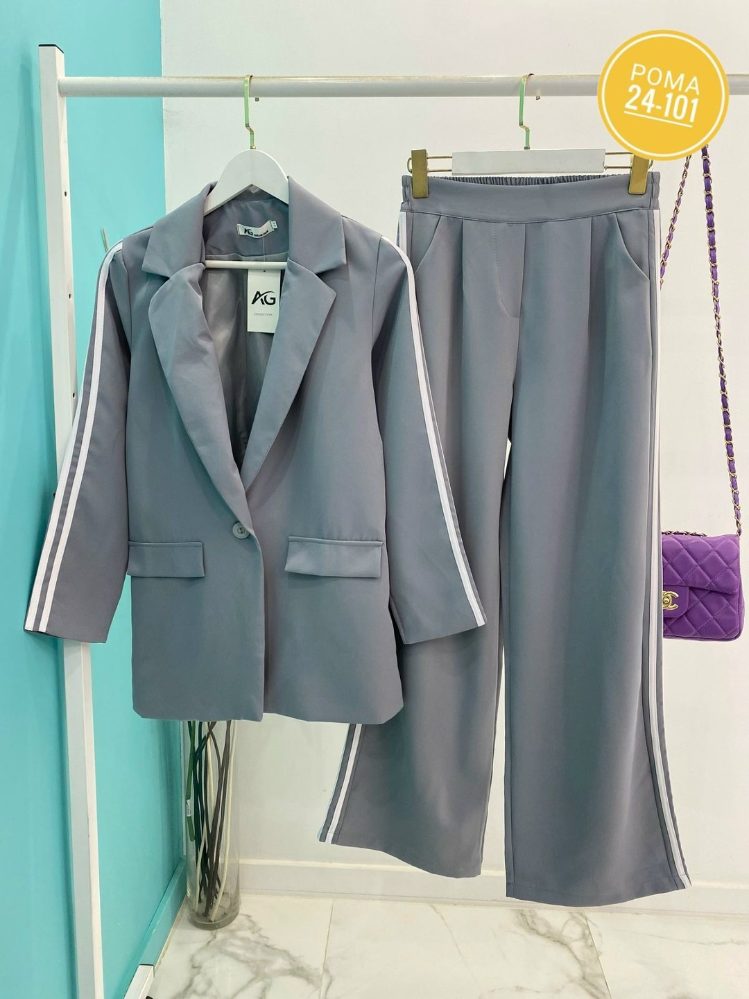 костюм двойка в сером цвете,классический брючный костюм двойка,брючный костюм женский,брючный костюм,костюм женский двойка пиджак с брюками