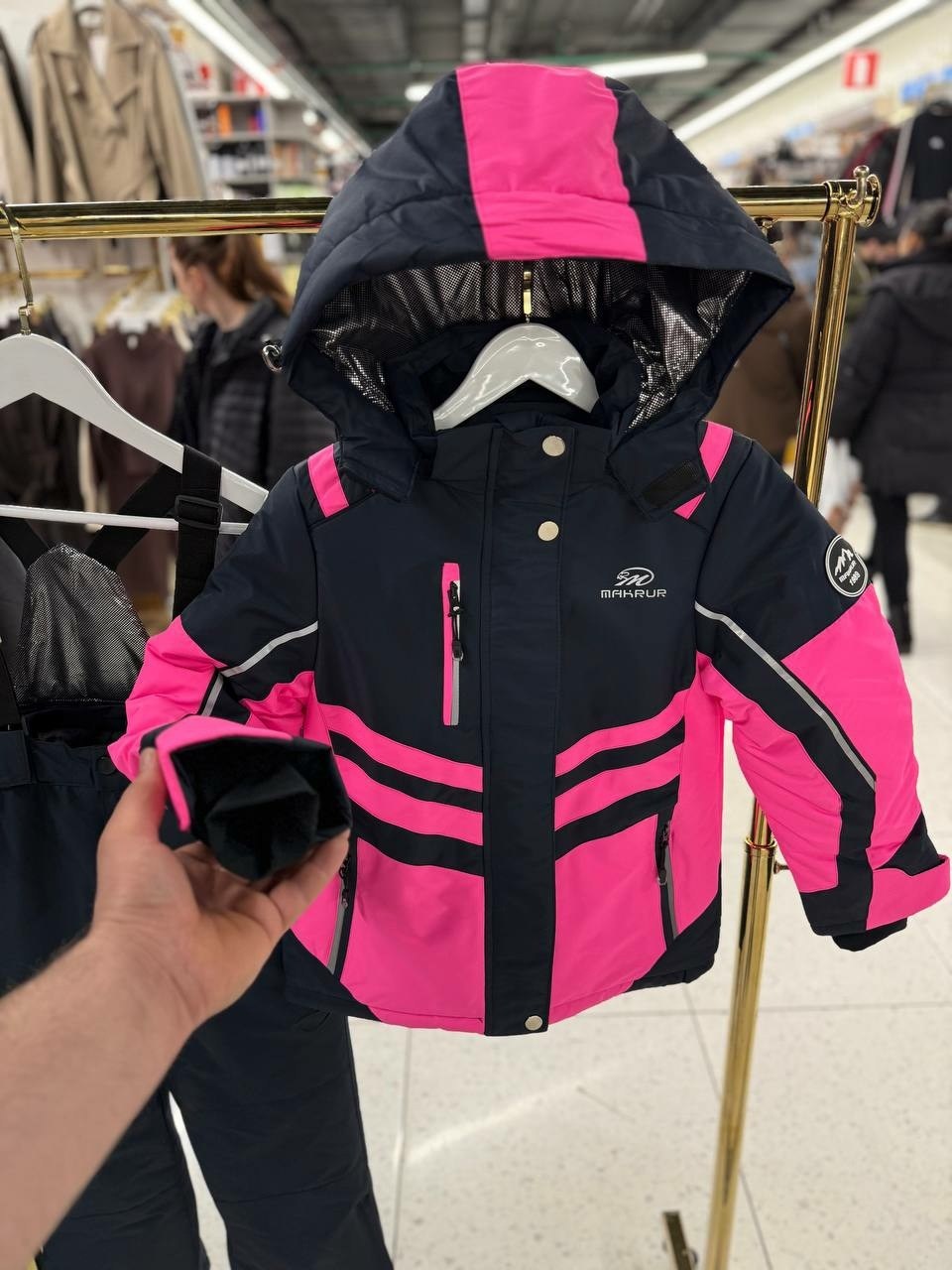 горнолыжный костюм розовый для девочки sd0031-2,зимний костюм,горнолыжный костюм детский,горнолыжный костюм для девочки,горнолыжный костюм