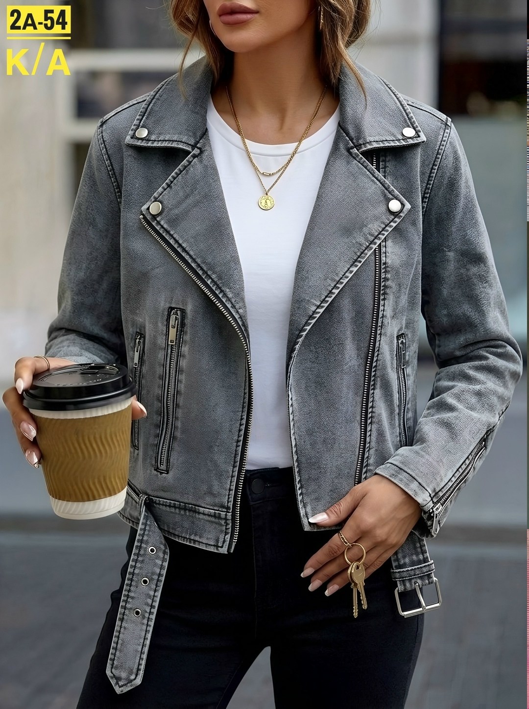 куртка косуха,серая косуха,женская куртка косуха,женская косуха,кожаная куртка косуха