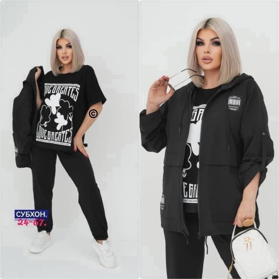 женский костюм-тройка,костюм 3-ка ткань: двунитка и плащовка свободного кроя,костюм 3 каткань: двунитка и плащовка,женские костюмы больших размеров,костюм тройка двухнитка