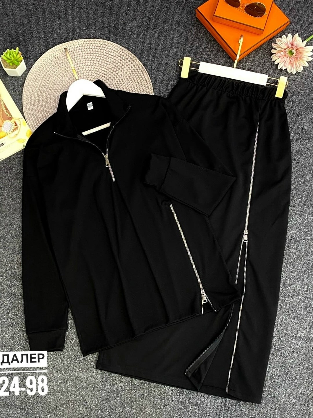 юбка,юбка женская,костюм с юбкой,юбка стильная,однотонная юбка-макси с разрезом для женщин