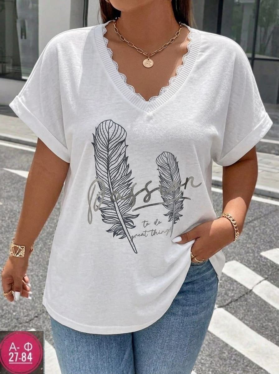 женская футболка,футболки женские больших размеров,футболки для женщин,летние футболки,футболки большие размеры