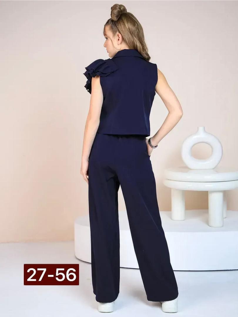 школьный брючный костюм,костюм брючный на девочку школьный,брючный костюм,костюм школьный брючный с жилетом jutetti,брючный костюм для девочки школьная форма