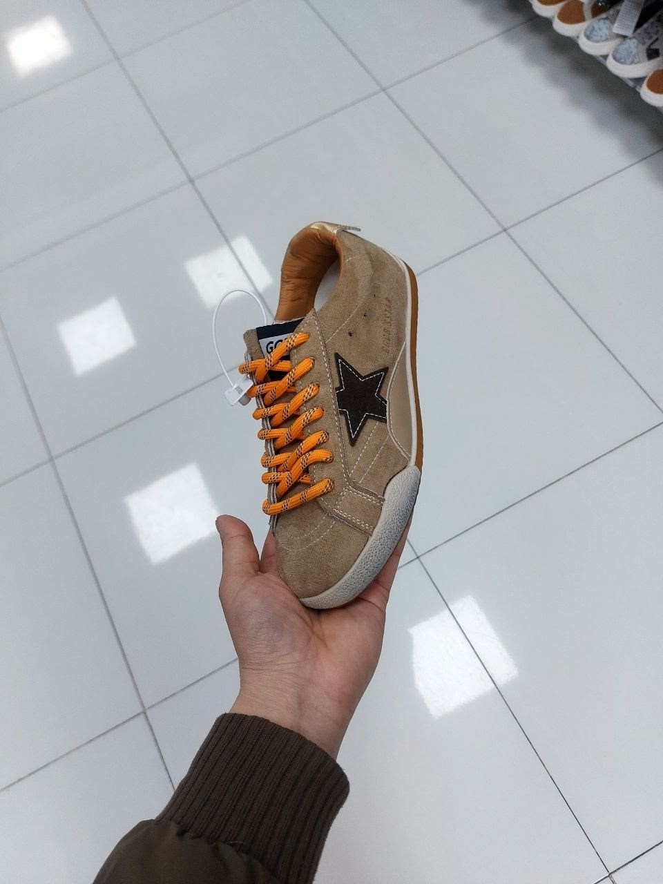 кроссовки golden goose,женские кроссовки,,golden goose кеды hi star на платформе черный,кеды golden goose