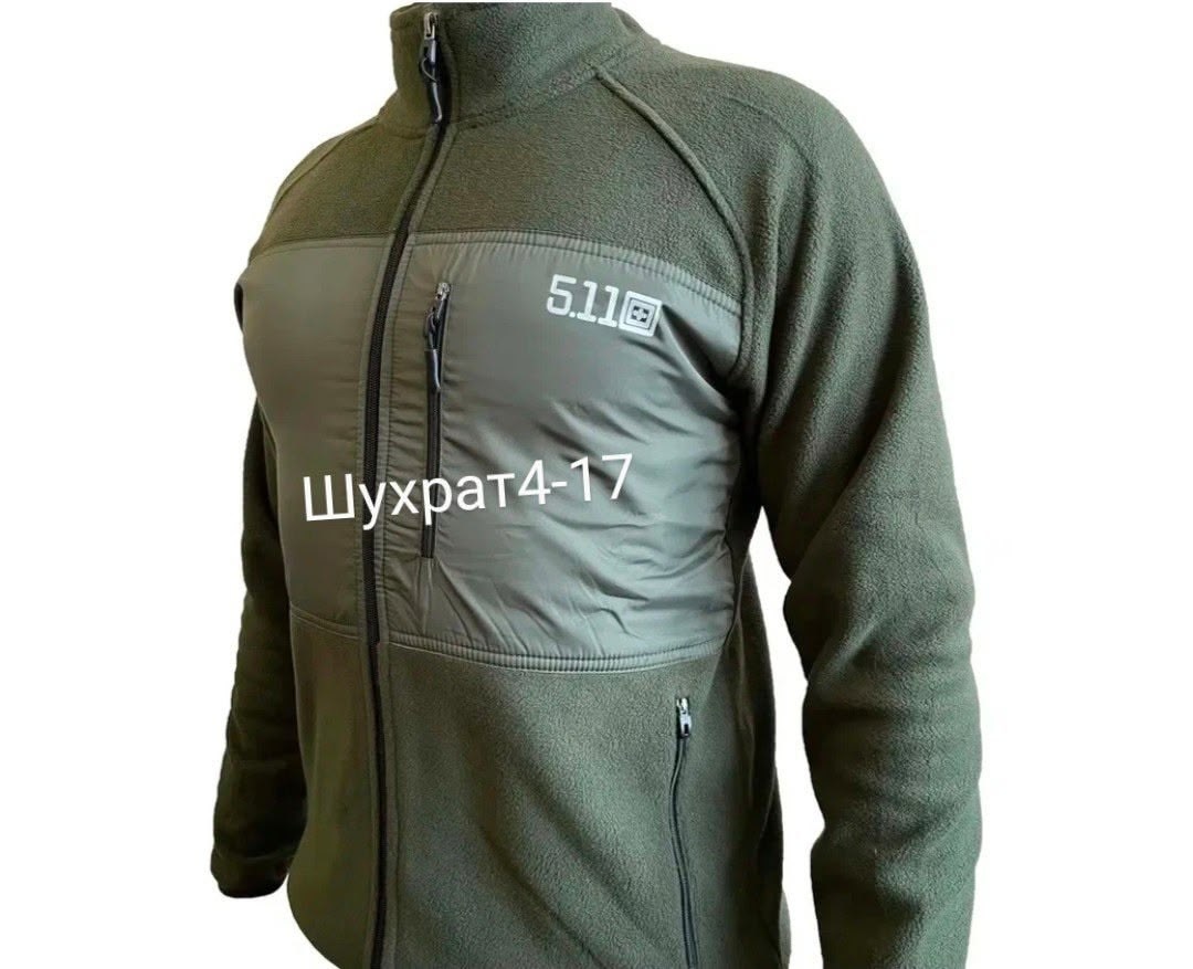флисовая кофта 5.11 tactical,флисовая кофта 5.11,тактическая флисовая кофта,флисовая куртка 5.11,куртка тактическая флисовая