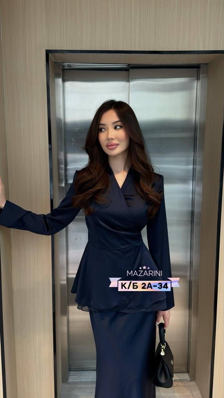 шелковый костюм двойка с юбкой макси by rumi,женский костюм,блуза с атласа,,наряд