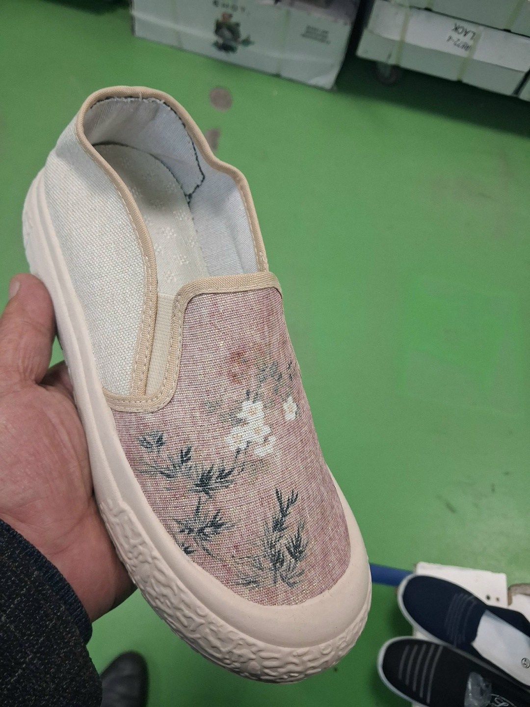 ,повседневная ,парусиновая ,слипоны женские, женская