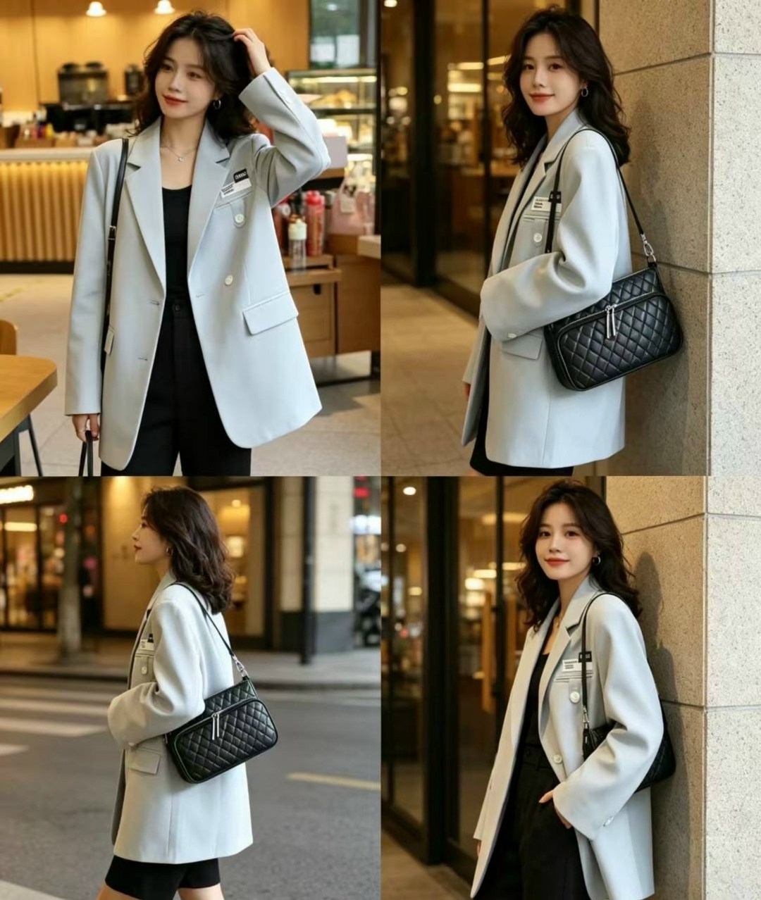 пальто модное,женский блейзер в корейском стиле,пальто женские,женский повседневный пиджак,корейский свободный женский пиджак 2026