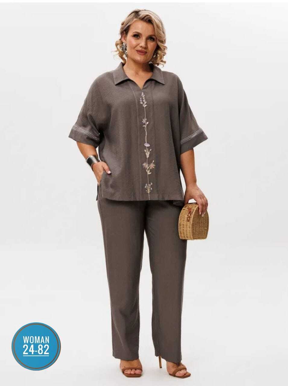 брючные костюмы для женщин стильные,костюм брючный,летний брючный костюм женский,брючный костюм michel chic 1337,комплект брючный