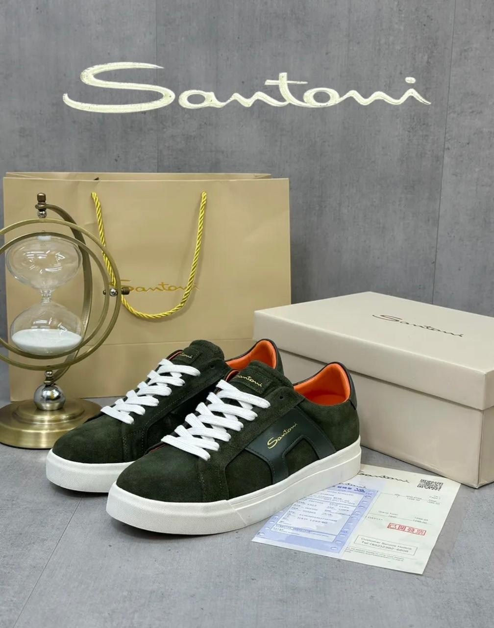 кеды santoni мужские,кеды santoni,,santoni кроссовки,кожаные кеды santoni