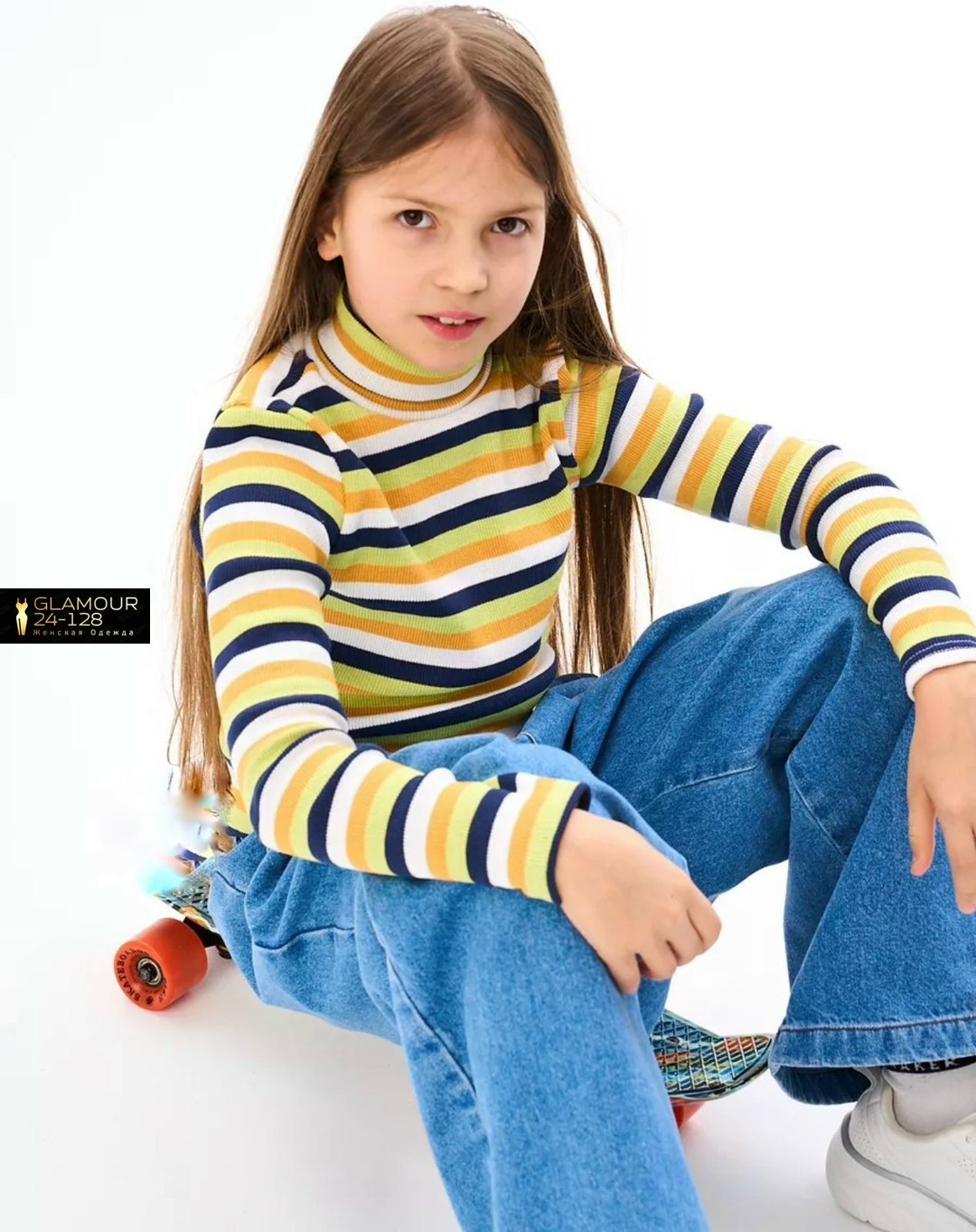 водолазка детская для девочки в рубчик с горлом в школу m-baby 20877828,водолазка школьная детская,водолазка школьная детская с горлом,детская водолазка,водолазка