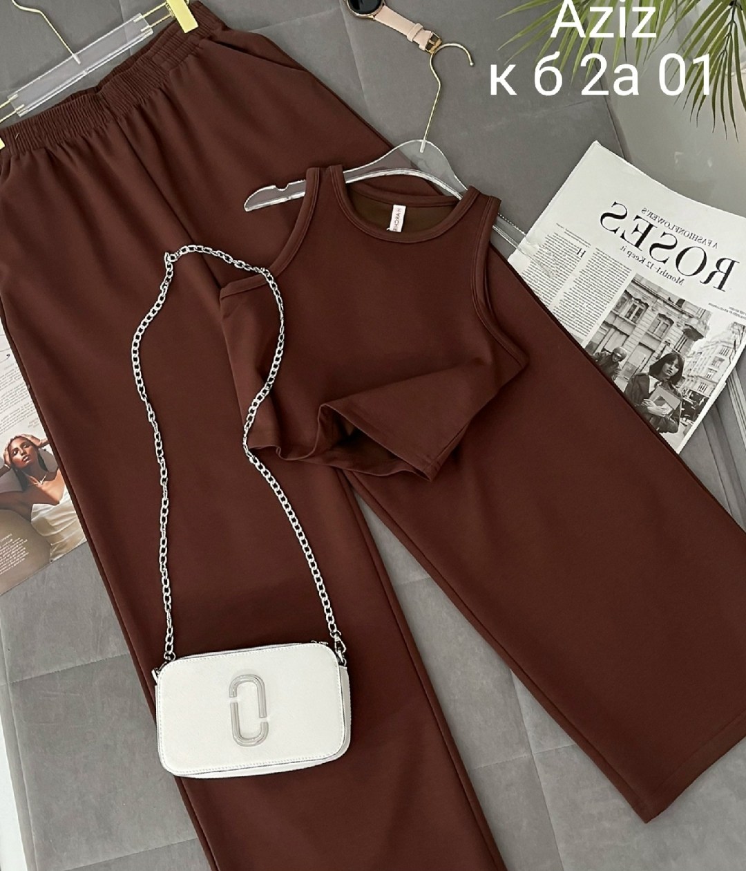 женский костюм с брюками палаццо,костюм стильный,костюм,костюм с брюками,костюм белый