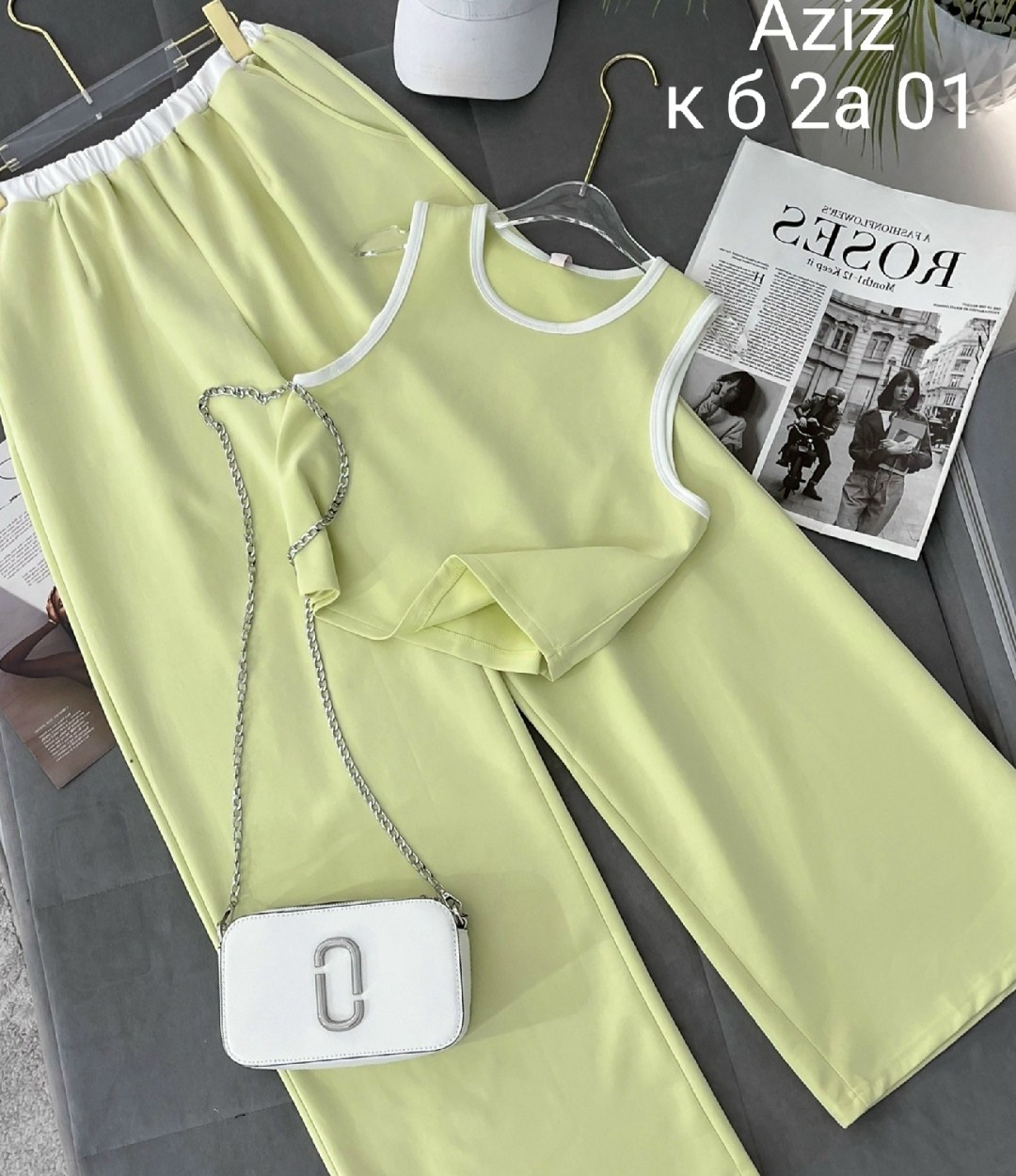 женский костюм с брюками палаццо,костюм стильный,костюм,костюм с брюками,костюм белый