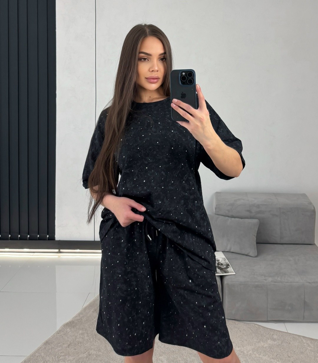 женский костюм с шортами,костюм женский,костюм с шортам,стильные костюмы,костюм трикотажный